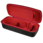 Empire Flo & Tank Zipper Case Black With Red Zipper