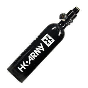 26ci / 3000psi Aluminum Compressed Air Tank - Skinny - Black