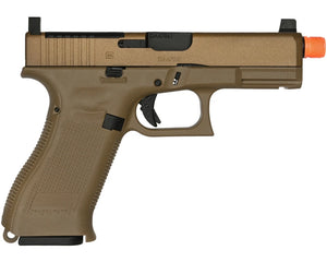 Glock G19X MOS Gas Blowback Airsoft Pistol - Coyote