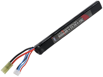ASG 11.1V High Performance Stick Type LiPo Battery (900mAh / 15C / Small Tamiya)