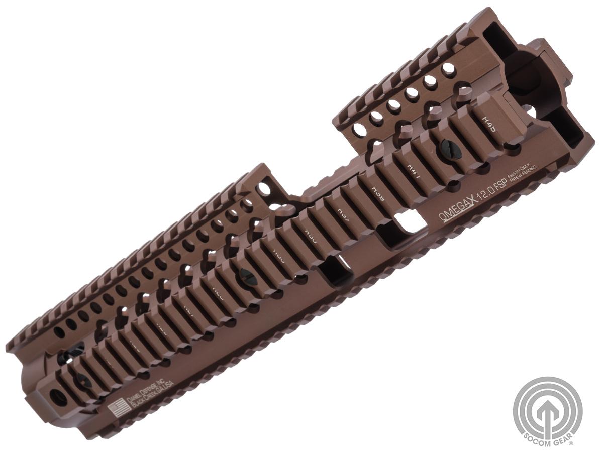 Madbull x Daniel Defense Omega X Rail System for Airsoft AEG Rifles( 12" / LW)