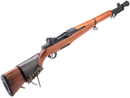A&K Full Size M1D Garand Airsoft AEG Rifle w/ Real Wood Furniture & Flash Hider