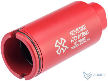 EMG Noveske KX3 Adjustable Sound Amplifier Flashhider (Color: Black / 14mm Negative)