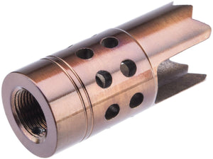 APS Rebar Cutter CNC Flash Hider with Bronze Finish (Model: 14mm CCW)