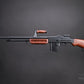 BAR M1918 A2 Full Size Full Metal Airsoft AEG Rifle w/ Steel Bipod by Matrix (Furniture: Imitation Wood)