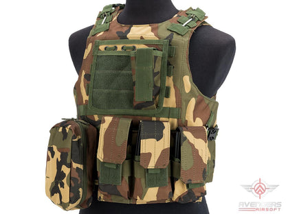 Avengers Military Style MOD-II Quick Release Body Armor Vest