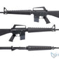 EMG x Colt Historic CGS Lightning Series Gas Blowback Airsoft Rifles - CYMA (Model: M16A1)