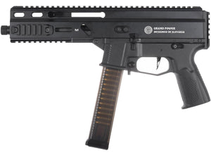 Delta Armory x Grand Power Stribog SP10A3 Airsoft AEG SMG w/ Eagle ETU and Brushless Motor (Model: Full Black / Alpha Upgraded)