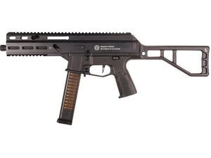 Delta Armory x Grand Power Stribog SP10A3 Airsoft AEG SMG w/ Eagle ETU and Brushless Motor (Model: Full Black / Alpha Upgraded)