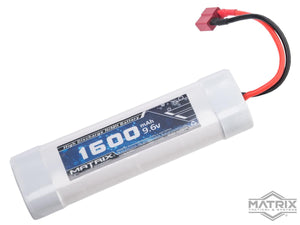 Matrix High Output Small Type Airsoft NiMH Battery (Configuration: 9.6V / 1600mAh / Standard Deans)