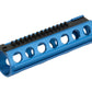 SHS CNC Machined Lightened Aluminum AEG Piston with Stainless Piston Teeth (Half Teeth)