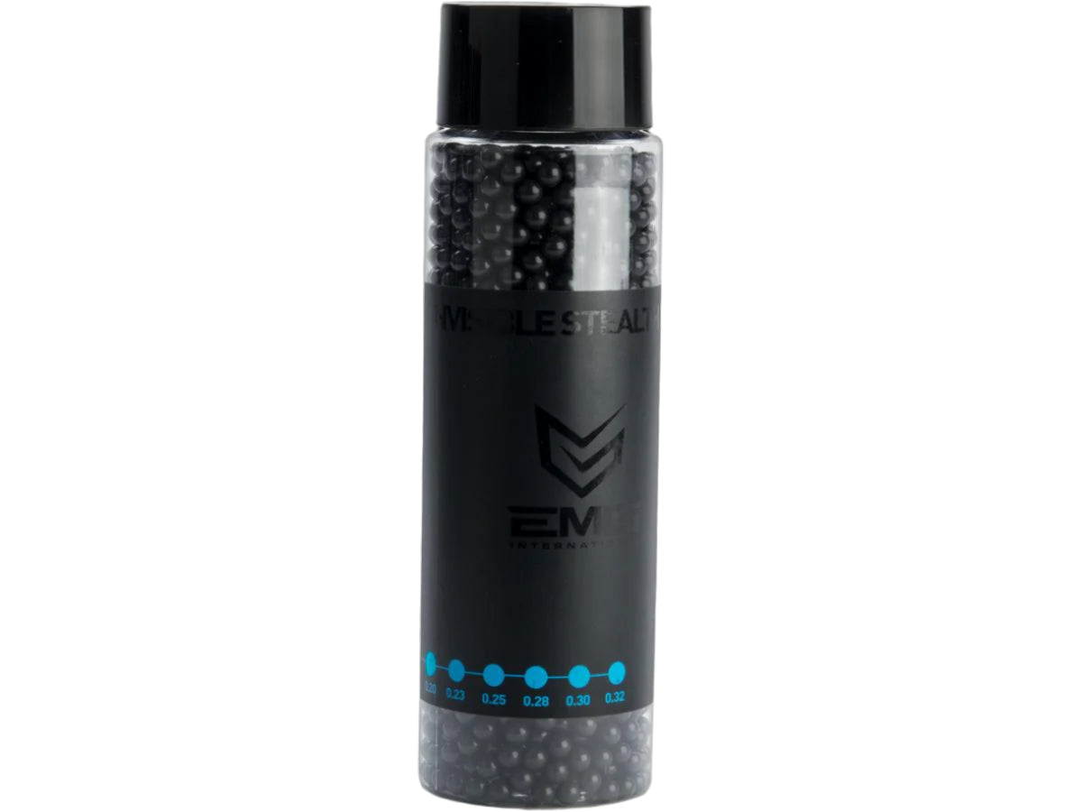 EMG INVISIBLE Match Grade Stealth 6mm Airsoft BBs - 2000 Rounds (Weight: .32g)