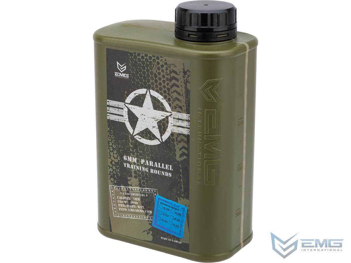 EMG International Match Grade Biodegradable 6mm Airsoft BBs - 5000 Rounds