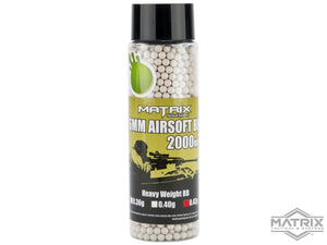 Matrix Match Grade Heavy Weight Biodegradable 6mm High Performance BBs - 2000 Rounds