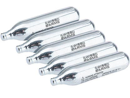 Swiss Arms 12g CO2 Lubrication Cartridges (Box of 5)