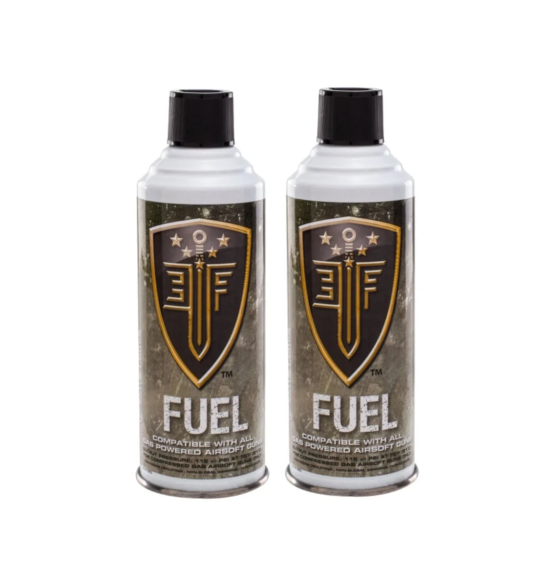 Elite Force Fuel Green Gas for Airsoft Guns (Pack of 2)