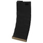 G&G Polymer 120rd Mid-Cap Magazine for M4 / M16 Series Airsoft AEG Rifles (Black w/ Desert Baseplate / Single Magazine)