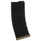 G&G Polymer 120rd Mid-Cap Magazine for M4 / M16 Series Airsoft AEG Rifles (Black w/ Desert Baseplate / Single Magazine)