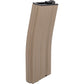 G&G Metal 450rd Hi-Cap Magazine for M4/M16 Series Airsoft AEG Rifles (Color:Tan)