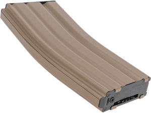 G&G Metal 450rd Hi-Cap Magazine for M4/M16 Series Airsoft AEG Rifles (Color:Tan)