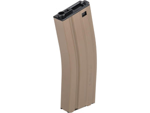 G&G Metal 450rd Hi-Cap Magazine for M4/M16 Series Airsoft AEG Rifles (Color:Tan)