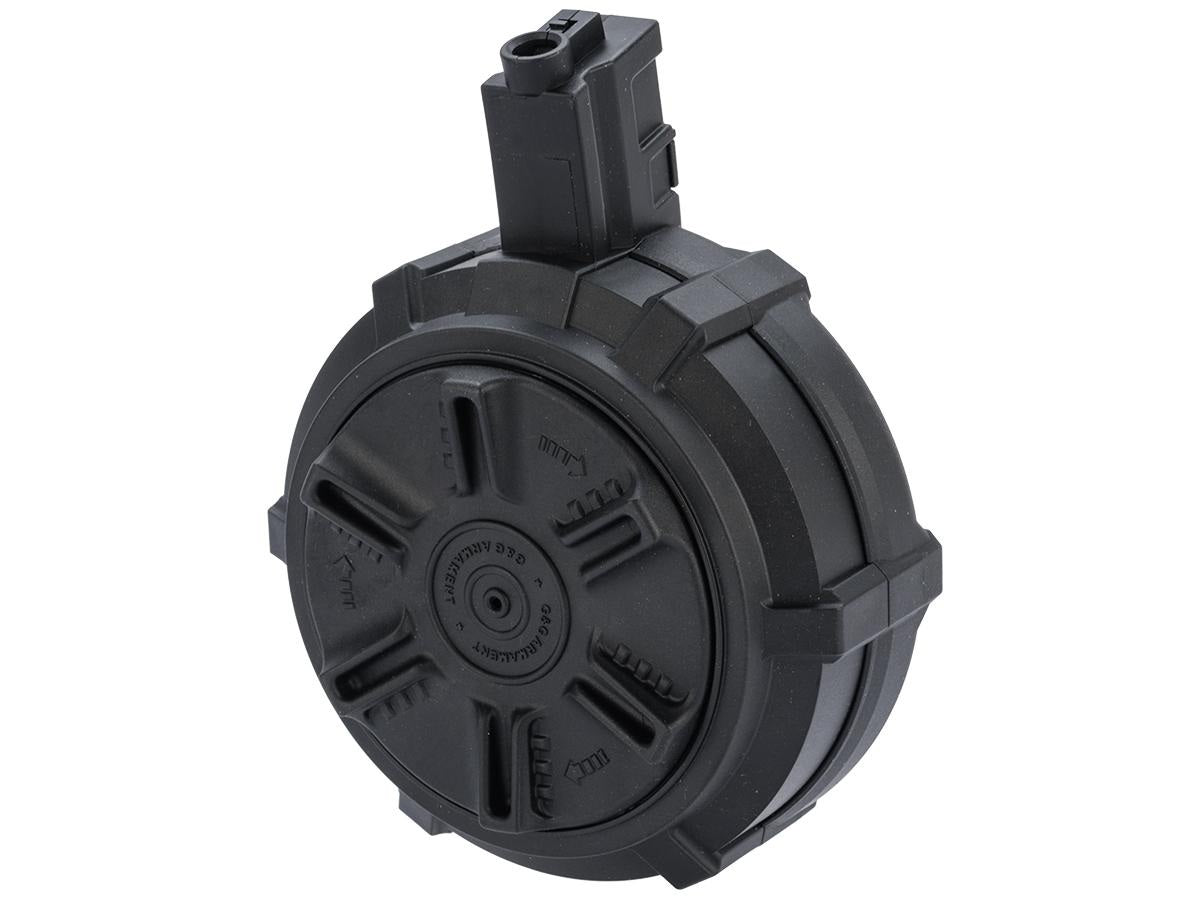 G&G Polymer 1500 Round Drum Magazine for MP5 Series Airsoft Electric Rifles