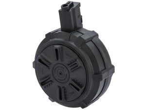 G&G Polymer 1500 Round Drum Magazine for MP5 Series Airsoft Electric Rifles