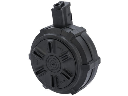 G&G Polymer 1500 Round Drum Magazine for MP5 Series Airsoft Electric Rifles