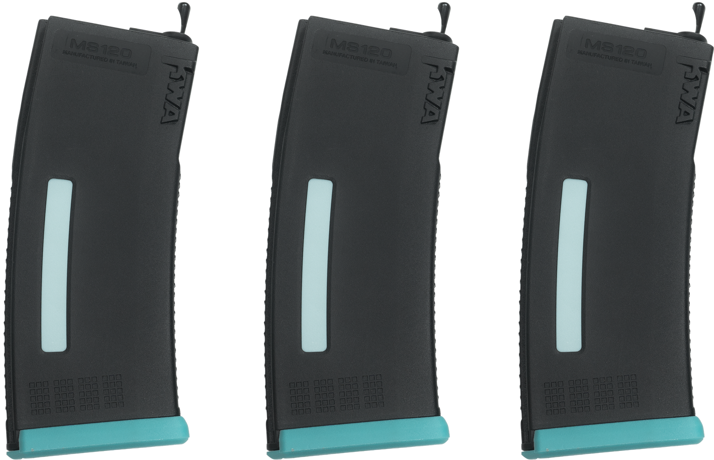 KWA MS120 AEG Mid-Cap Magazines -Midnight