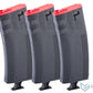 EMG Troy Industries 250rd Mid-Cap Battlemag w/ T-Grip Magazine Assist for M4/M16 Series Airsoft AEG Rifles (Pack of 3)