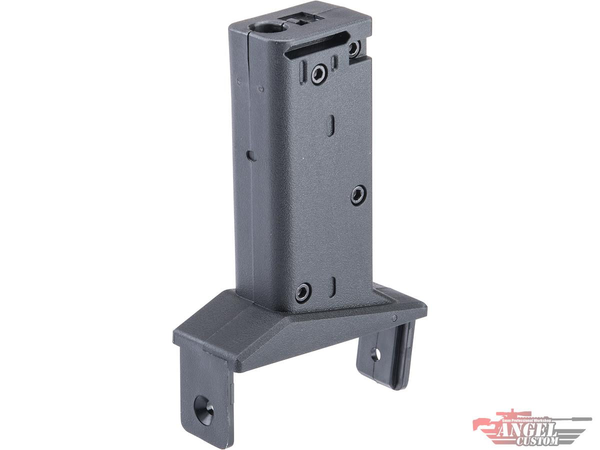 Angel Custom Magazine Adapter for Firestorm / Thunderstorm Airsoft AEG Drum Magazines (Model: Noveske PCC / Black)