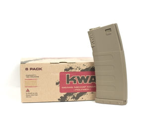 KM4 K120 Mid-Cap Magazine 6-Pack: Flat Dark Earth