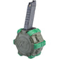 AW Custom Drum Magazine for Gas Blowback Airsoft Pistols & Rifles (SAI BLU/Elite Force GLOCK)