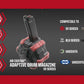 AW Custom Drum Magazine for Gas Blowback Airsoft Pistols & Rifles (SAI BLU/Elite Force GLOCK)