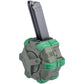 AW Custom Drum Magazine for Gas Blowback Airsoft Pistols & Rifles (SAI BLU/Elite Force GLOCK)