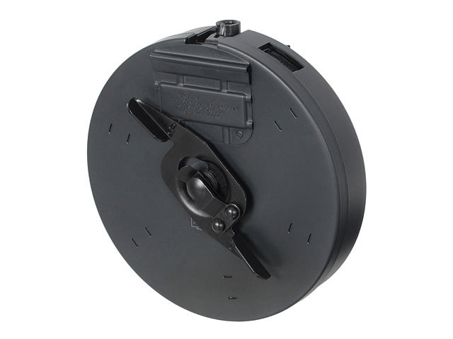Cybergun 450 rd Hi-Cap Drum Magazine for Tokyo Marui Compatible Thompson Series Airsoft AEG