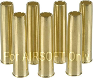 Spare Brass Shells for Nagant Series Airsoft Co2 Revolvers - Set of 7