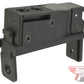 Angel Custom Magazine Adapter for Firestorm / Thunderstorm Airsoft AEG Drum Magazines (Model: AK / Black)