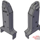 Angel Custom Magazine Adapter for Firestorm / Thunderstorm Airsoft AEG Drum Magazines (Model: Krytac KRISS Vector / Black)