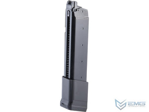 EMG 34 Round Extended Magazine for JW2 Combat Master Glock BLU M22 & Compatible Gas Blowback Airsoft Pistol