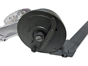 WE Full Metal 50 rds Drum Magazine for P08 Luger Airsoft Gas Blowback Series (Color: Black)