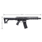 T4E TC .68 Caliber 16 Joule Paintball Rifle - Black