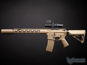 EMG x Knight's Armament KS-1 Airsoft AEG Rifle w/ Battery & Charger