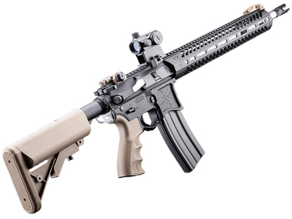 EMG Seekins Precision Licensed AR-15 SP223 Advanced Airsoft M4 AEG Rifle w/ G2 Gearbox (Color: Desert / M-LOK)