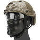 Matrix Basic PJ Type Tactical Airsoft Bump Helmet w/ Flip-down Visor