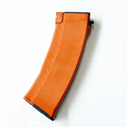 E&L Airsoft 120rd Mid-Cap Magazine for AK-74 Series Airsoft AEG Rifles (Color: Bakelite Orange)