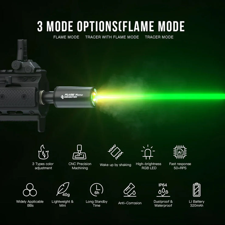 Eshooter Flare Mono Tracer Unit
