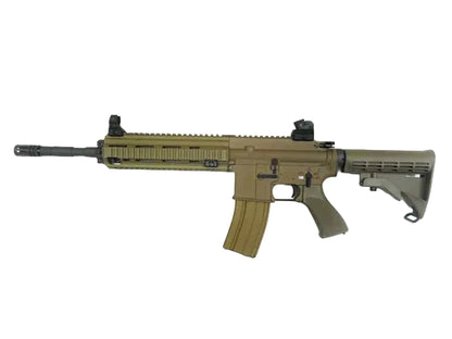 WE Open Bolt Full Metal M4CQB Airsoft Gas Blowback GBB Rifle