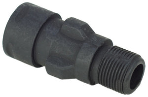 Matrix MP5 Type Metal Flashhider with Threads for Airsoft AEG (14mm Negative)