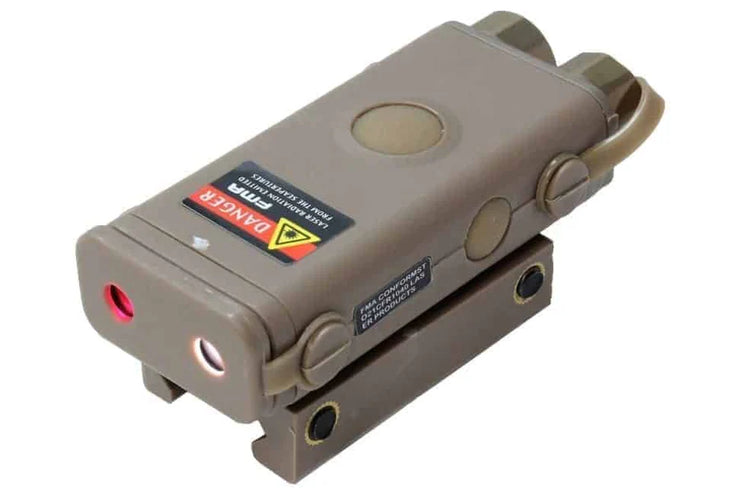 PEQ-10 Compact Airsoft LED Illuminator / Laser Combo by Bravo FMA